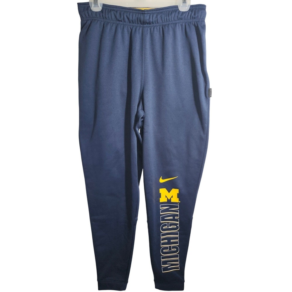 Nike Michigan Wolverines Dri-FIT‎ On-Field Training Pants Navy Blue CQ6036-419 S